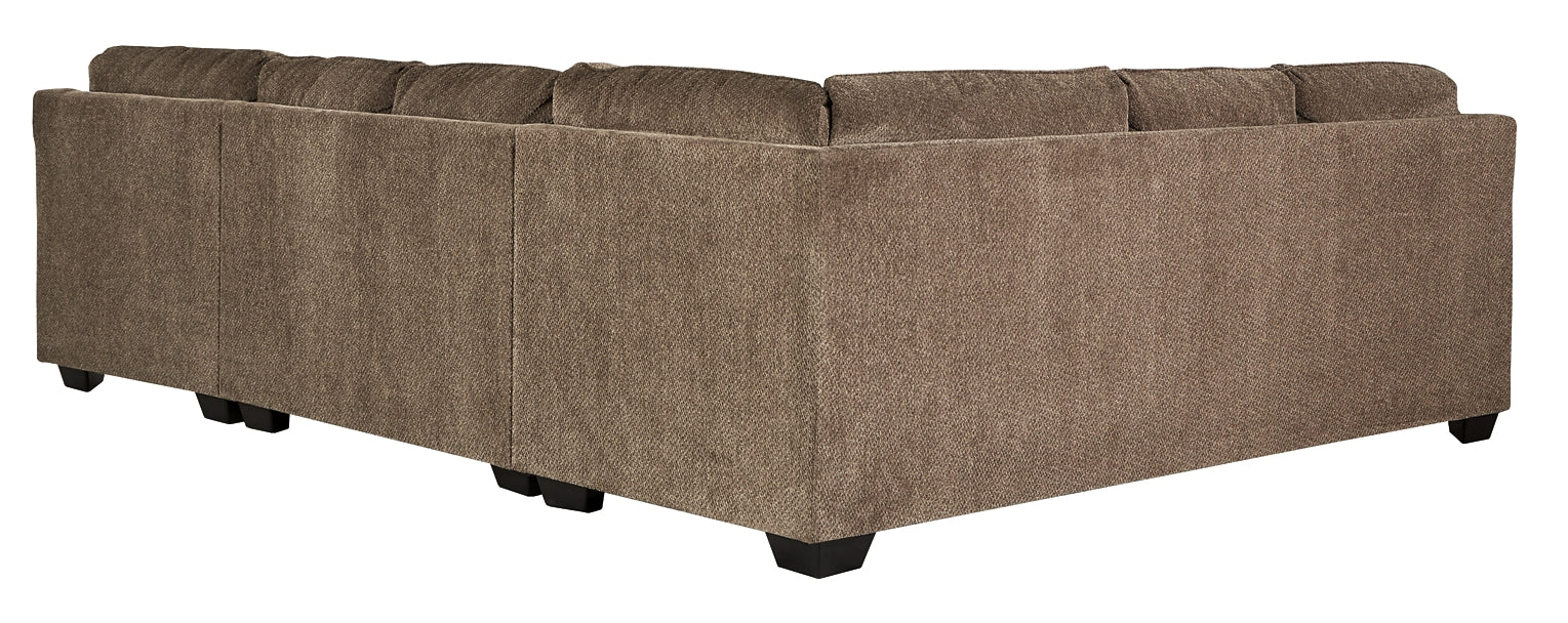 Graftin 3-Piece Sectional with Ottoman Rent Wise Rent To Own Jacksonville, Florida