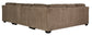 Graftin 3-Piece Sectional with Ottoman Rent Wise Rent To Own Jacksonville, Florida
