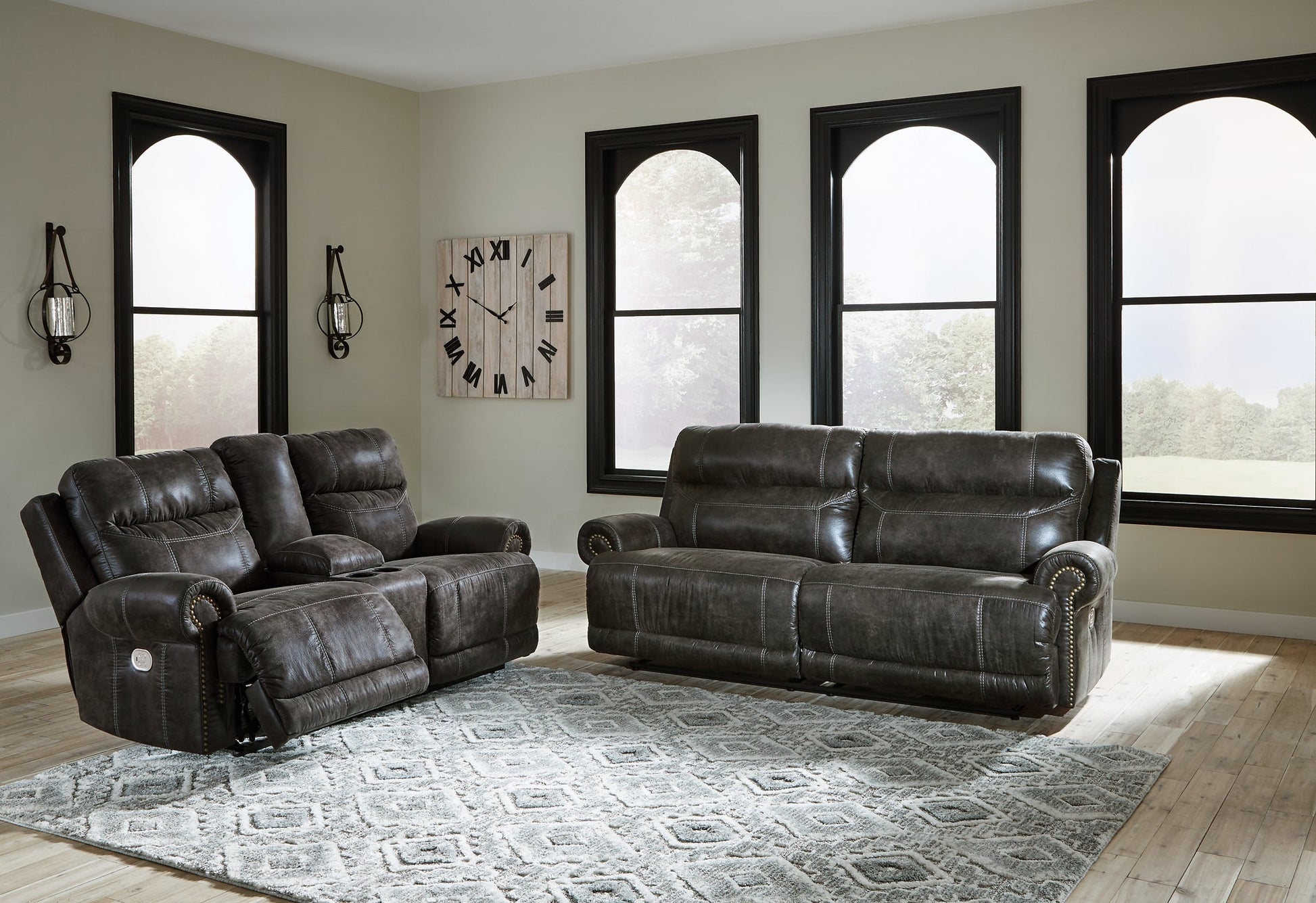 Grearview Sofa and Loveseat Rent Wise Rent To Own Jacksonville, Florida