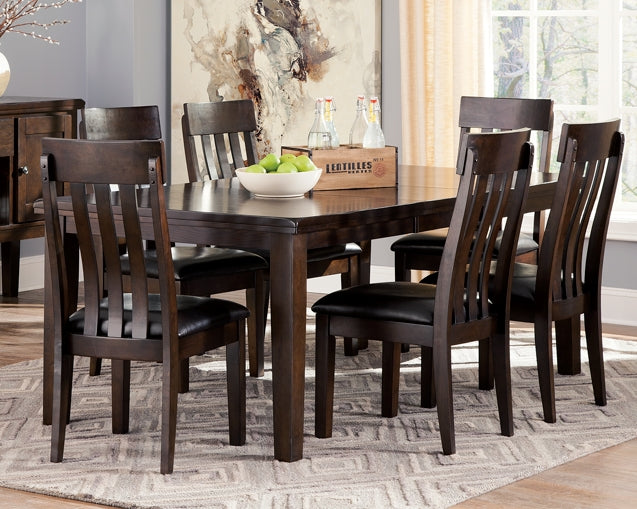 Haddigan Dining Table and 6 Chairs Rent Wise Rent To Own Jacksonville, Florida