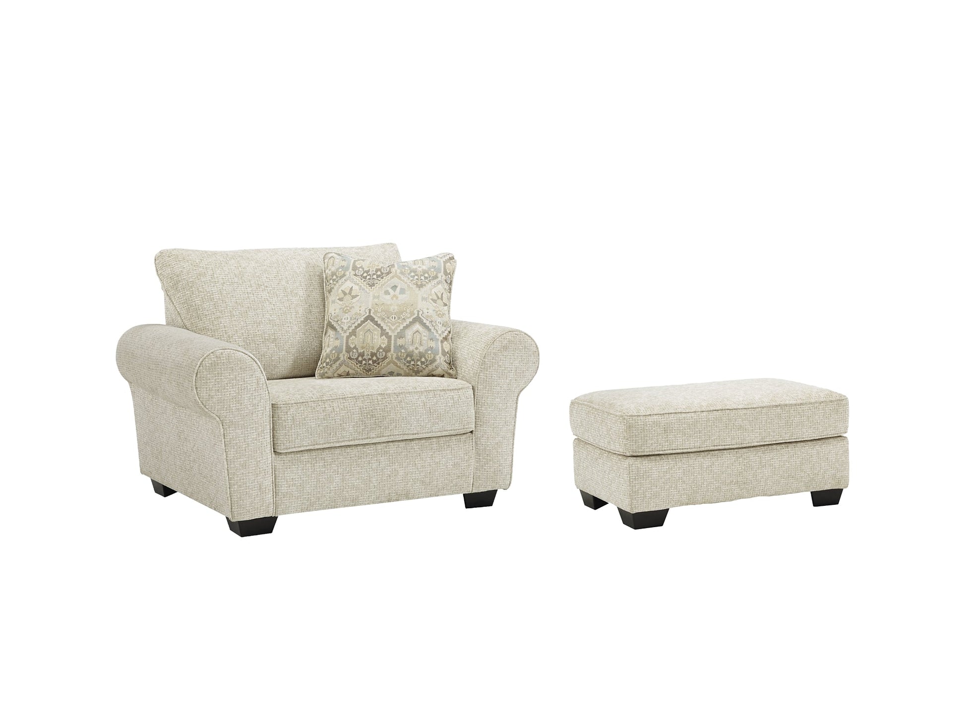 Haisley Chair and Ottoman Rent Wise Rent To Own Jacksonville, Florida
