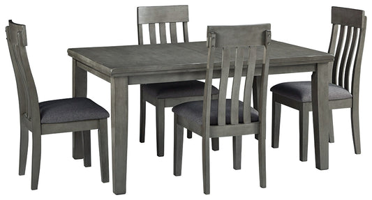 Hallanden Dining Table and 4 Chairs Rent Wise Rent To Own Jacksonville, Florida