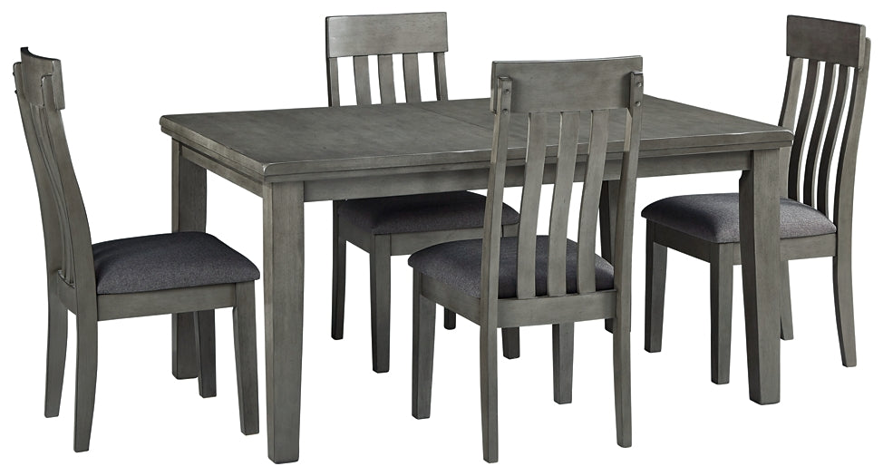 Hallanden Dining Table and 4 Chairs Rent Wise Rent To Own Jacksonville, Florida