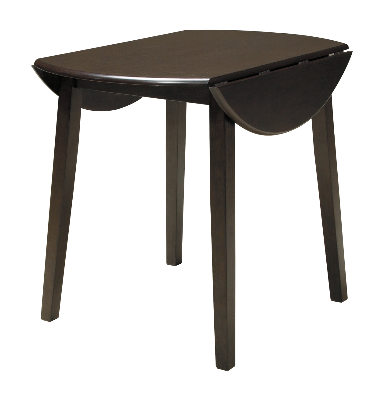 Hammis Round DRM Drop Leaf Table Rent Wise Rent To Own Jacksonville, Florida