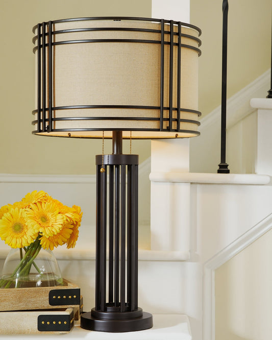 Hanswell Metal Table Lamp (1/CN) Rent Wise Rent To Own Jacksonville, Florida