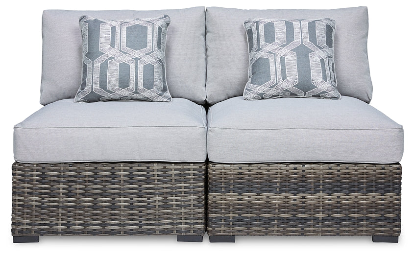Harbor Court Armless Chair w/Cushion (2/CN) Rent Wise Rent To Own Jacksonville, Florida