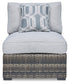 Harbor Court Armless Chair w/Cushion (2/CN) Rent Wise Rent To Own Jacksonville, Florida
