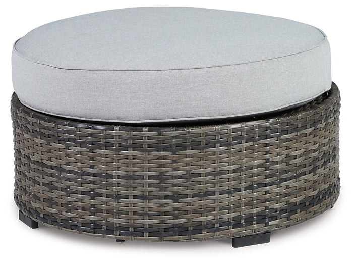 Harbor Court Ottoman with Cushion Rent Wise Rent To Own Jacksonville, Florida