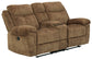 Huddle-Up Glider REC Loveseat w/Console Rent Wise Rent To Own Jacksonville, Florida