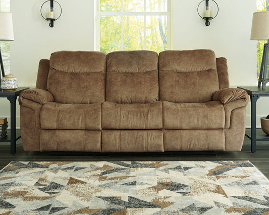Huddle-Up REC Sofa w/Drop Down Table Rent Wise Rent To Own Jacksonville, Florida