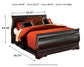 Huey Vineyard Full Sleigh Bed with Mirrored Dresser Rent Wise Rent To Own Jacksonville, Florida