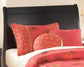 Huey Vineyard Twin Sleigh Headboard with Mirrored Dresser and 2 Nightstands Rent Wise Rent To Own Jacksonville, Florida