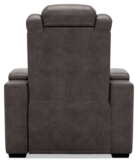 HyllMont PWR Recliner/ADJ Headrest Rent Wise Rent To Own Jacksonville, Florida