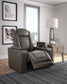 HyllMont PWR Recliner/ADJ Headrest Rent Wise Rent To Own Jacksonville, Florida