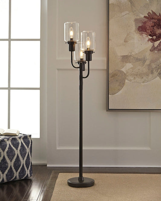 Jaak Metal Floor Lamp (1/CN) Rent Wise Rent To Own Jacksonville, Florida