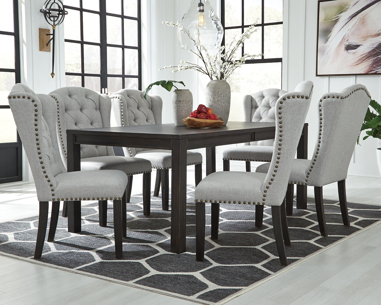 Jeanette Rectangular Dining Room Table Rent Wise Rent To Own Jacksonville, Florida