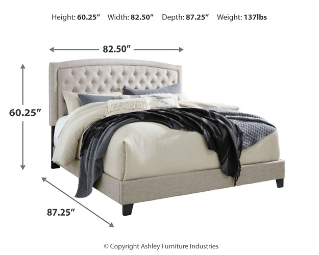 Jerary Queen Upholstered Bed Rent Wise Rent To Own Jacksonville, Florida
