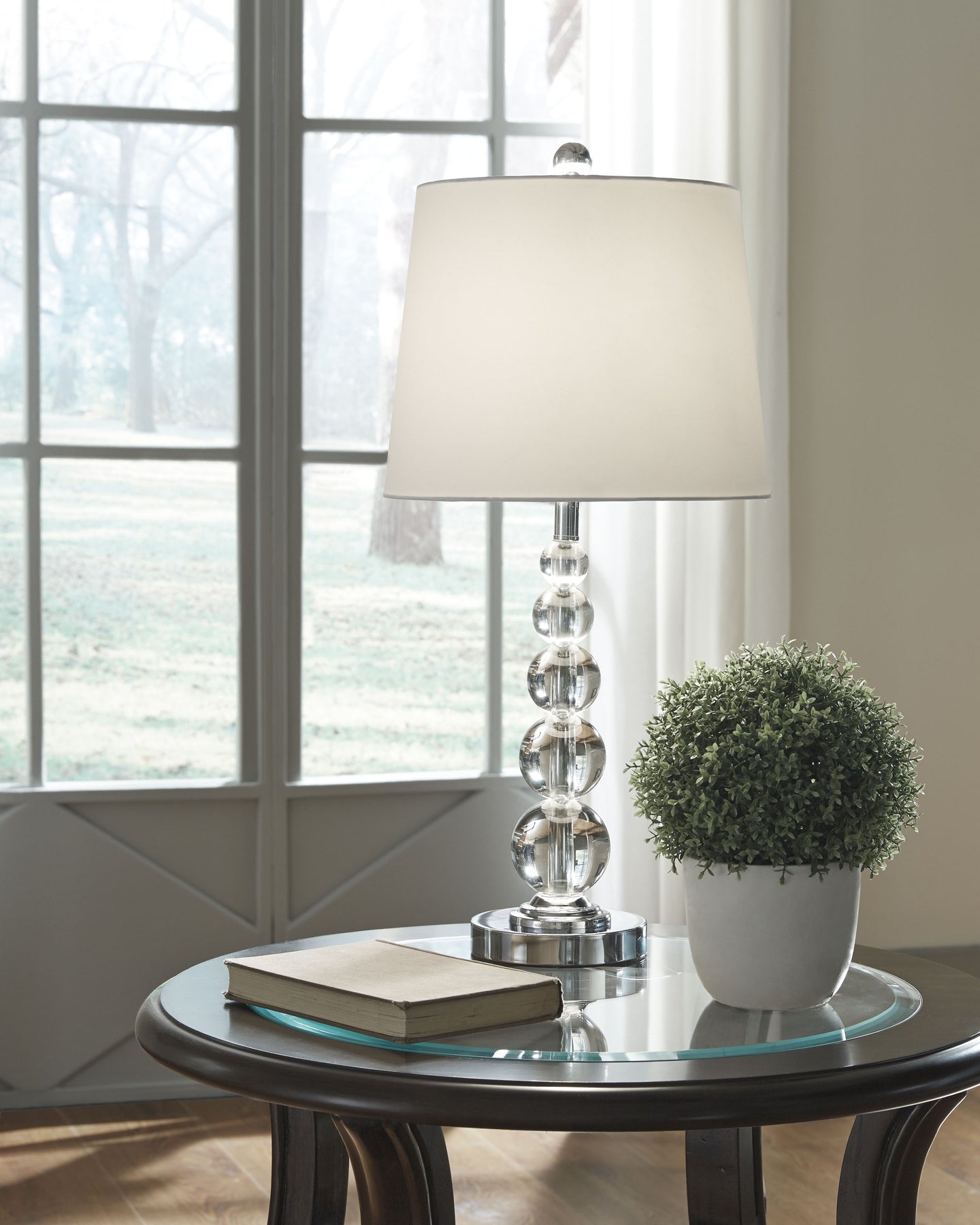 Joaquin Crystal Table Lamp (2/CN) Rent Wise Rent To Own Jacksonville, Florida