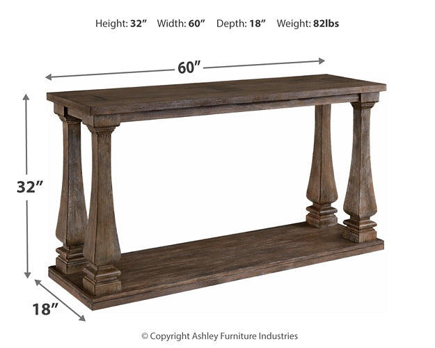 Johnelle Sofa Table Rent Wise Rent To Own Jacksonville, Florida