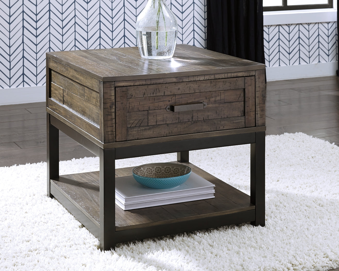 Johurst Coffee Table with 2 End Tables Rent Wise Rent To Own Jacksonville, Florida