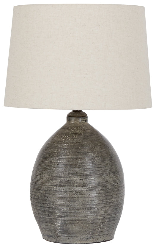 Joyelle Terracotta Table Lamp (1/CN) Rent Wise Rent To Own Jacksonville, Florida