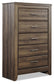 Juararo California King Poster Bed with Mirrored Dresser, Chest and Nightstand Rent Wise Rent To Own Jacksonville, Florida