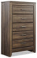 Juararo Queen Panel Bed with Mirrored Dresser, Chest and 2 Nightstands Rent Wise Rent To Own Jacksonville, Florida