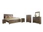 Juararo Queen Panel Bed with Mirrored Dresser, Chest and 2 Nightstands Rent Wise Rent To Own Jacksonville, Florida
