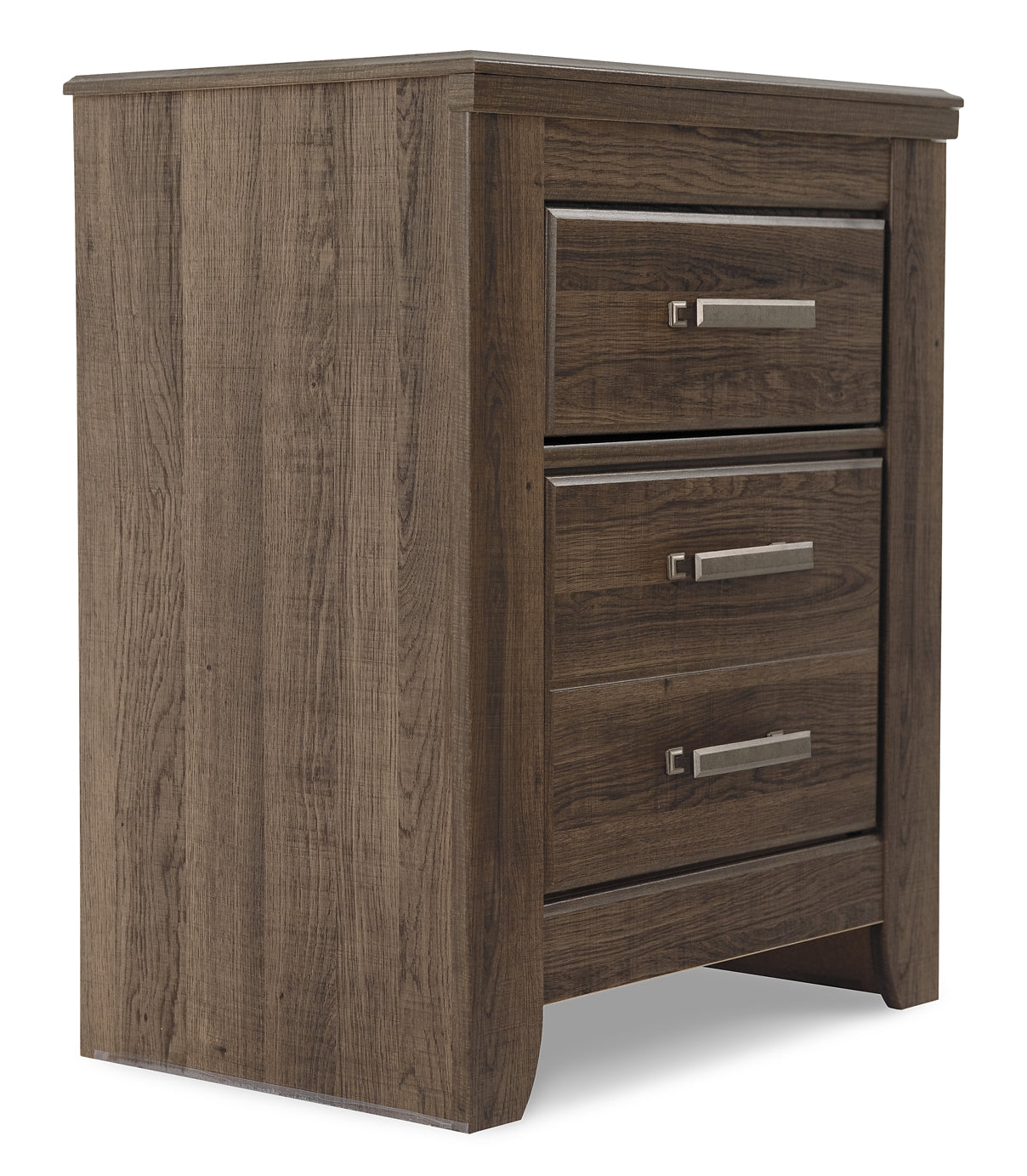 Juararo Queen Panel Headboard with Mirrored Dresser, Chest and 2 Nightstands Rent Wise Rent To Own Jacksonville, Florida