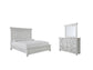 Kanwyn King Panel Bed with Mirrored Dresser Rent Wise Rent To Own Jacksonville, Florida
