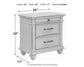 Kanwyn King Panel Bed with Storage with Mirrored Dresser, Chest and 2 Nightstands Rent Wise Rent To Own Jacksonville, Florida