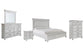 Kanwyn King Panel Bed with Storage with Mirrored Dresser, Chest and Nightstand Rent Wise Rent To Own Jacksonville, Florida