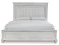 Kanwyn Queen Panel Bed with Mirrored Dresser, Chest and 2 Nightstands Rent Wise Rent To Own Jacksonville, Florida