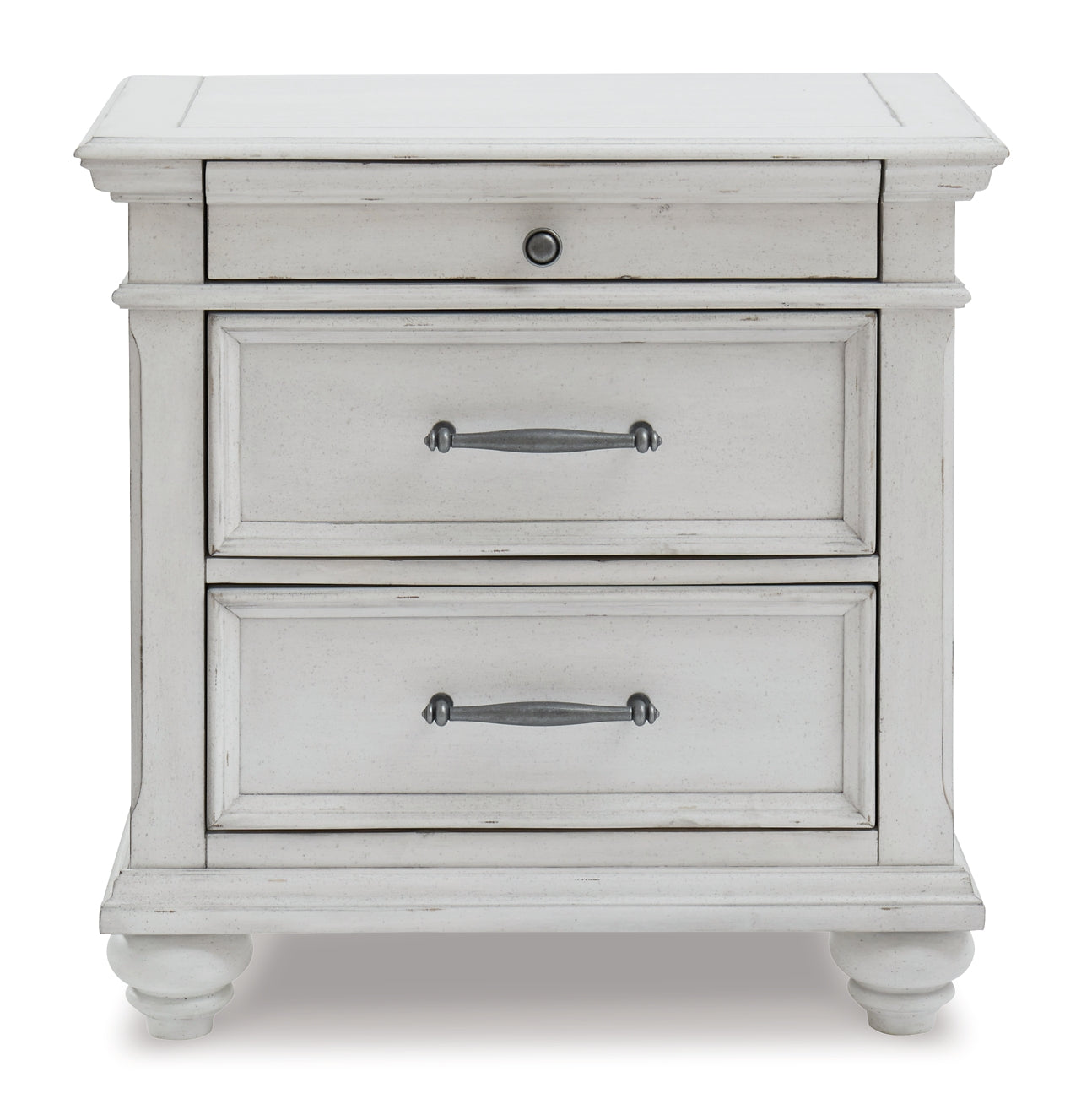 Kanwyn Queen Panel Bed with Mirrored Dresser, Chest and Nightstand Rent Wise Rent To Own Jacksonville, Florida