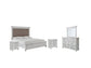 Kanwyn Queen Panel Bed with Mirrored Dresser and 2 Nightstands Rent Wise Rent To Own Jacksonville, Florida