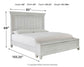 Kanwyn Queen Panel Bed with Storage with Dresser Rent Wise Rent To Own Jacksonville, Florida