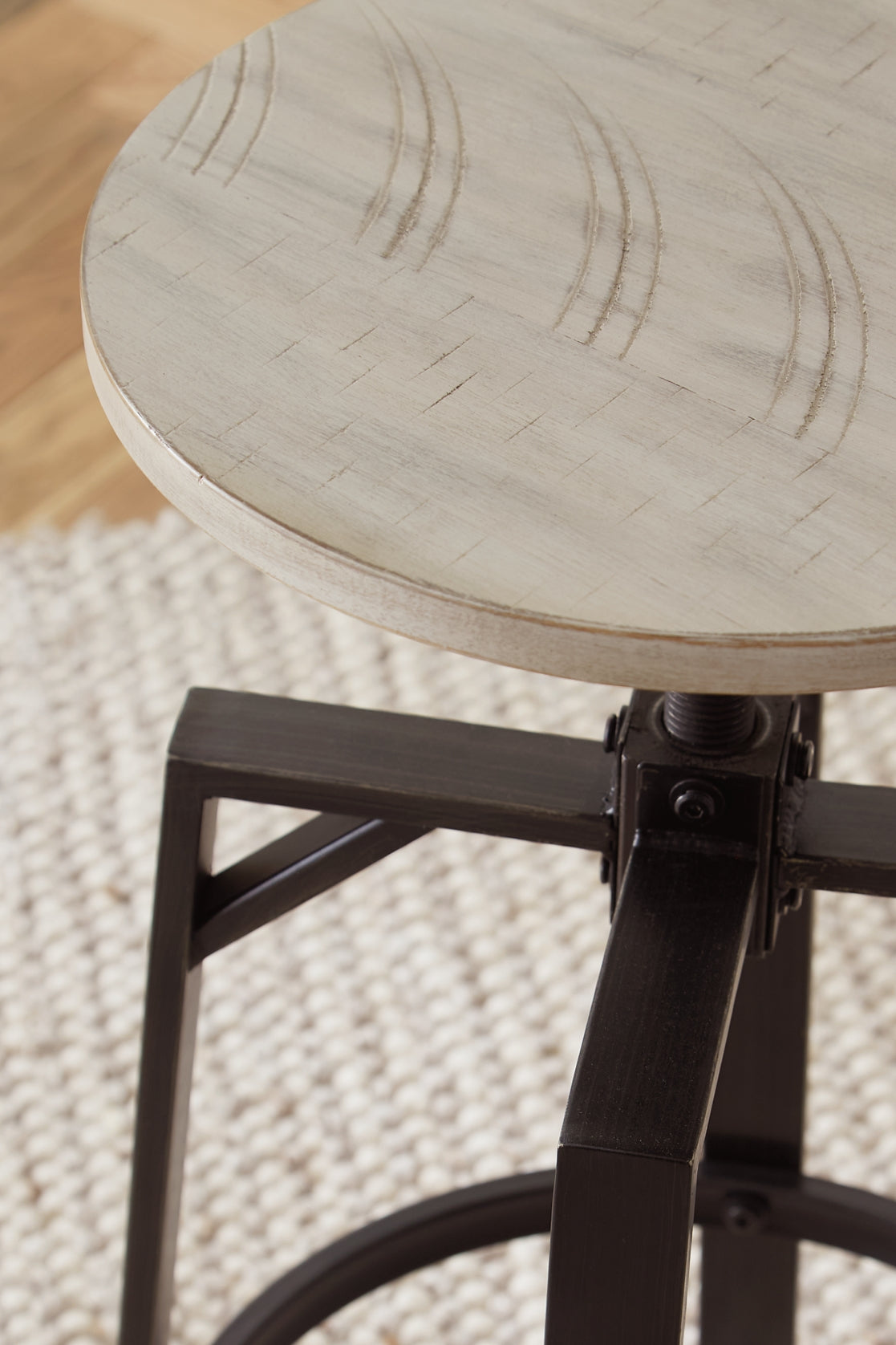 Karisslyn Counter Height Dining Table and 2 Barstools Rent Wise Rent To Own Jacksonville, Florida
