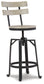 Karisslyn Counter Height Dining Table and 2 Barstools Rent Wise Rent To Own Jacksonville, Florida