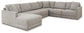 Katany 6-Piece Sectional with Chaise Rent Wise Rent To Own Jacksonville, Florida