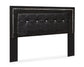 Kaydell King/California King Upholstered Panel Headboard with Mirrored Dresser and 2 Nightstands Rent Wise Rent To Own Jacksonville, Florida