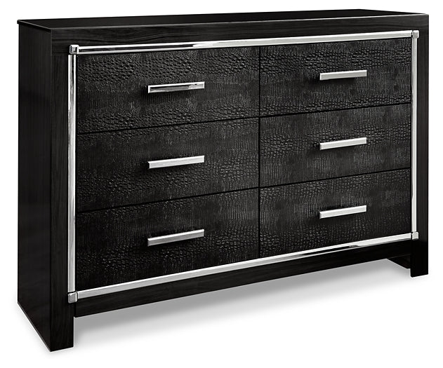 Kaydell King Panel Bed with Storage with Dresser Rent Wise Rent To Own Jacksonville, Florida