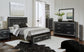 Kaydell Queen Panel Bed with Storage with Mirrored Dresser, Chest and Nightstand Rent Wise Rent To Own Jacksonville, Florida