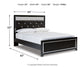 Kaydell Queen Upholstered Panel Bed with Mirrored Dresser Rent Wise Rent To Own Jacksonville, Florida
