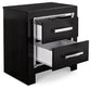 Kaydell Queen Upholstered Panel Bed with Mirrored Dresser and 2 Nightstands Rent Wise Rent To Own Jacksonville, Florida