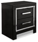 Kaydell Queen Upholstered Panel Bed with Mirrored Dresser and 2 Nightstands Rent Wise Rent To Own Jacksonville, Florida