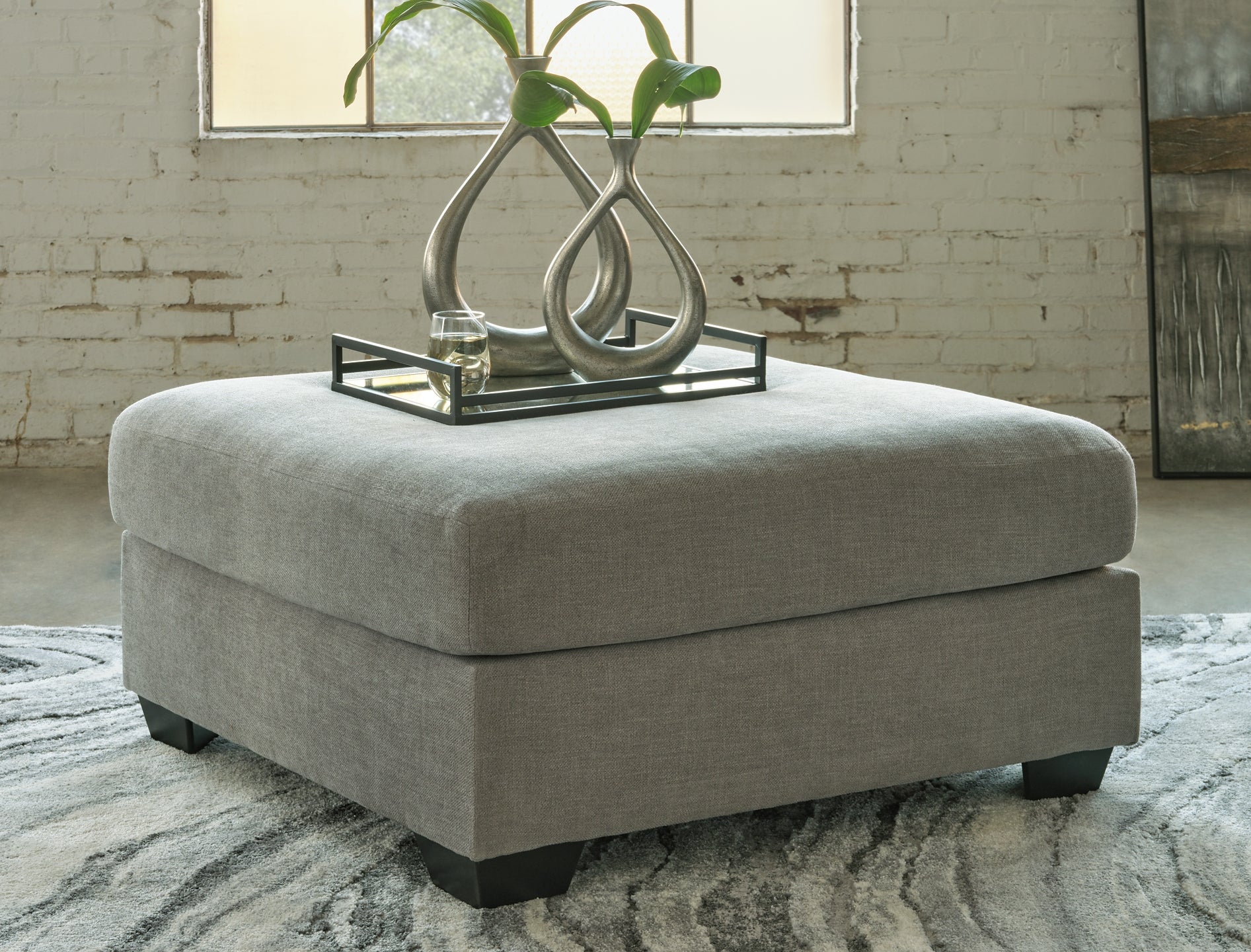Keener Oversized Accent Ottoman Rent Wise Rent To Own Jacksonville, Florida