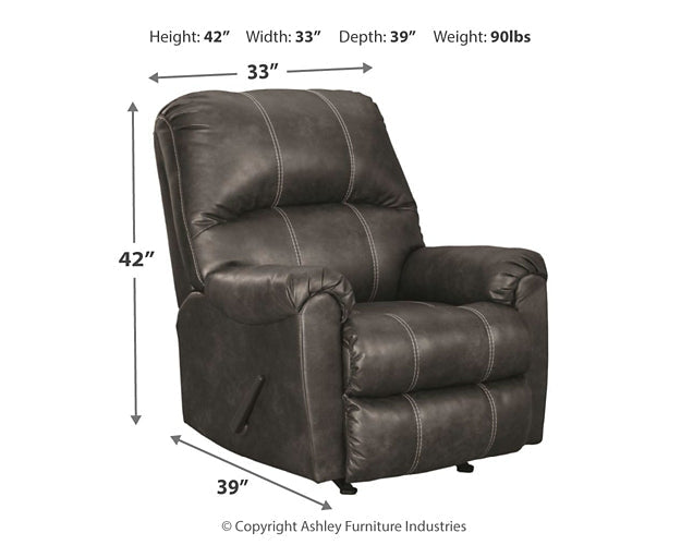 Kincord Rocker Recliner Rent Wise Rent To Own Jacksonville, Florida