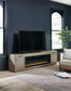 Krystanza TV Stand with Electric Fireplace Rent Wise Rent To Own Jacksonville, Florida