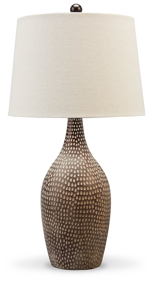Laelman Poly Table Lamp (2/CN) Rent Wise Rent To Own Jacksonville, Florida