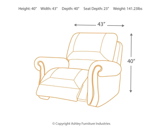 Larkinhurst Rocker Recliner Rent Wise Rent To Own Jacksonville, Florida